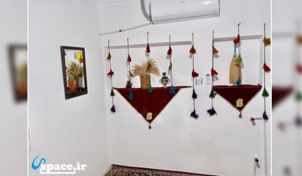 نمای اتاق اقامتگاه بوم گردی متاره - رشت - روستای جیرده